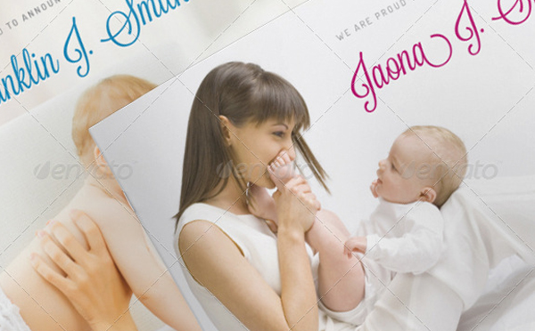 Baby Brochure Template