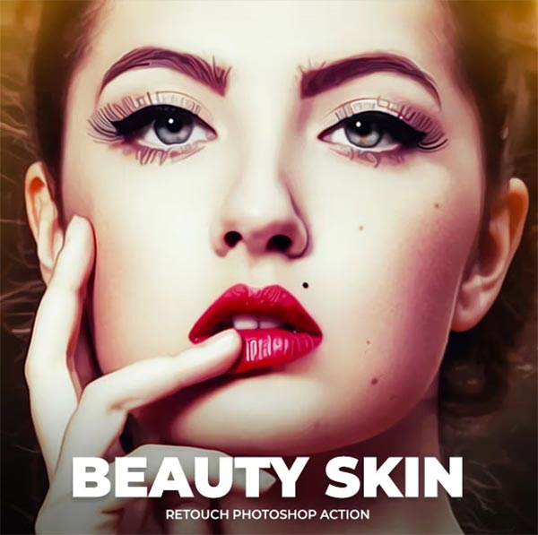 Beauty Skin Retouch Photoshop Action