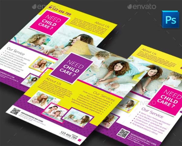 Best Childcare Flyer Template