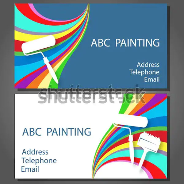 Business Card for Painting Business