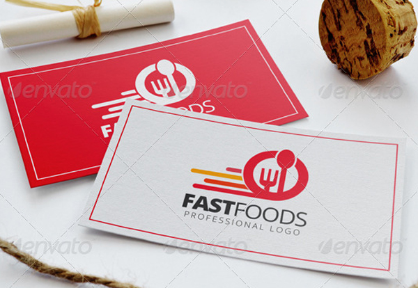 Fast Foods Logo Design Template