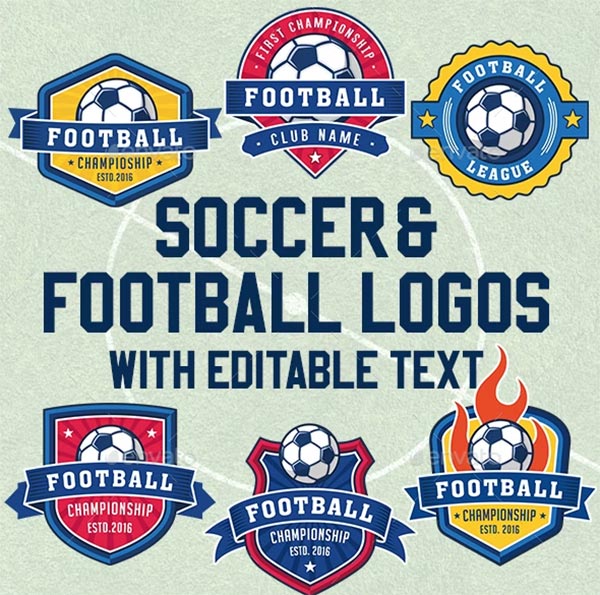 Football and Soccer Logos