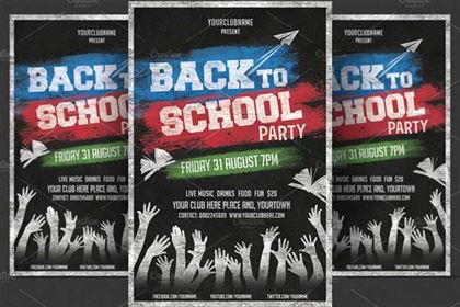 Fully Layers Back to School Flyer