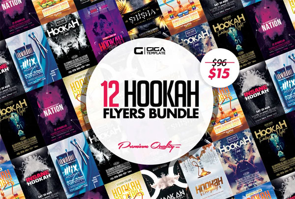 Hookah Flyers Premium Bundle