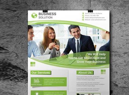 Printable Solution Flyer Templates