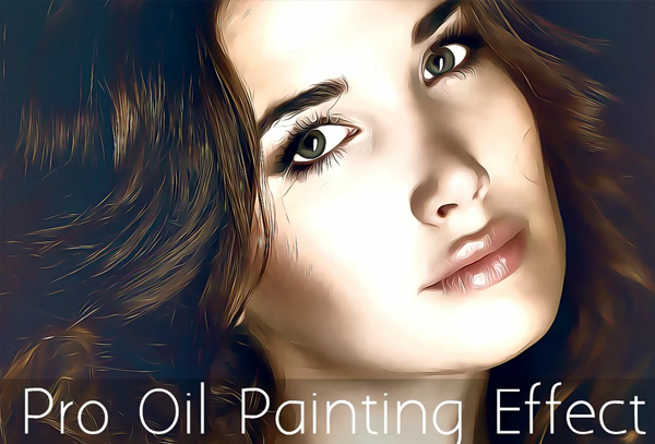 Pro Oil Painting Effect Action