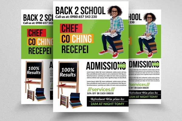 Professional Back to School Flyer Templates