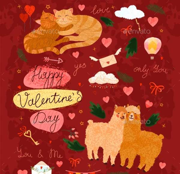 Sample Valentines Day Greeting Card