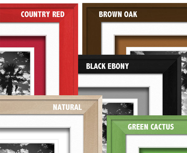 Shadow Box Wood Painting Frame Actions