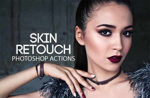 Skin Retouch Photoshop Actions Kit