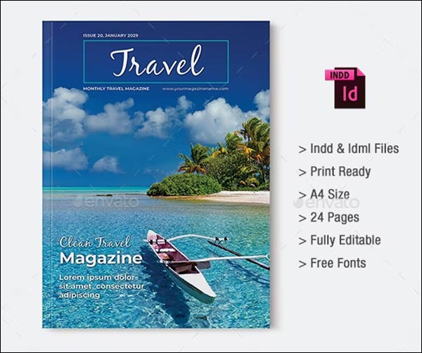 Travel Magazine Creative