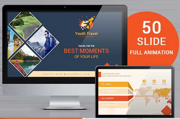 Travel Agency PowerPoint Templates