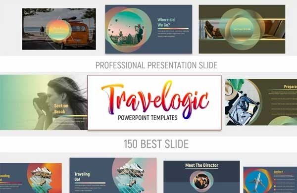 Travelogic PowerPoint Presentation Slide Templates