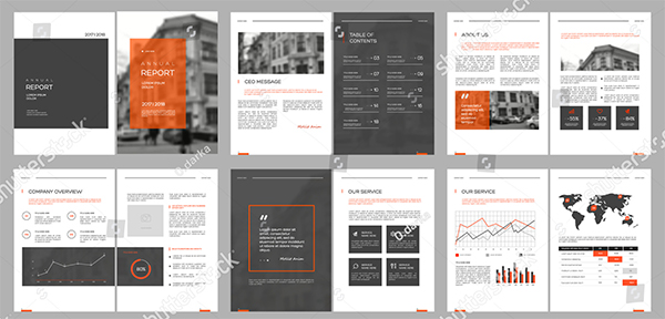 Vector Brochure Design Template