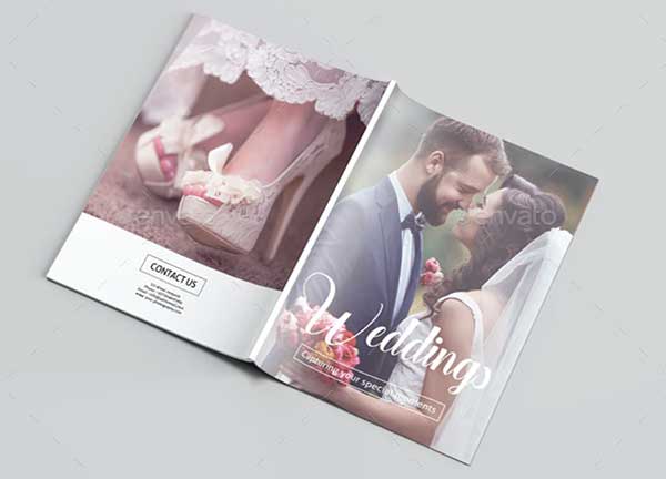 Wedding Photography InDesign Magazine Template