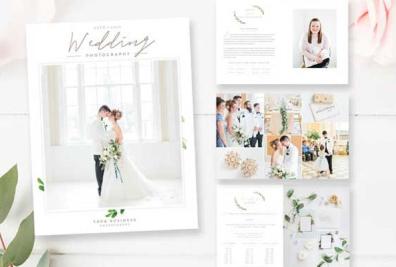 Wedding Photography Magazine Templates