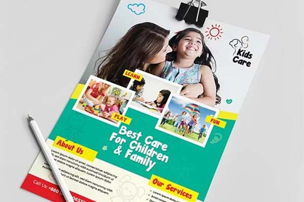 Childcare Flyer Templates