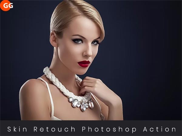 10 Skin Retouch Photoshop Action