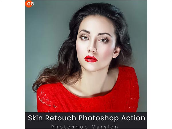 30 Skin Retouching Photoshop Action