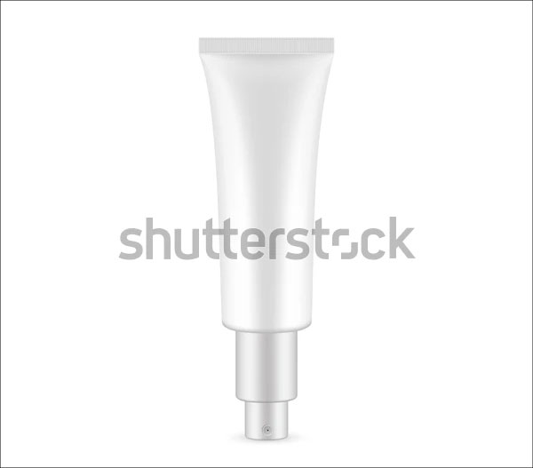 3D Cosmetic Tube with Pump