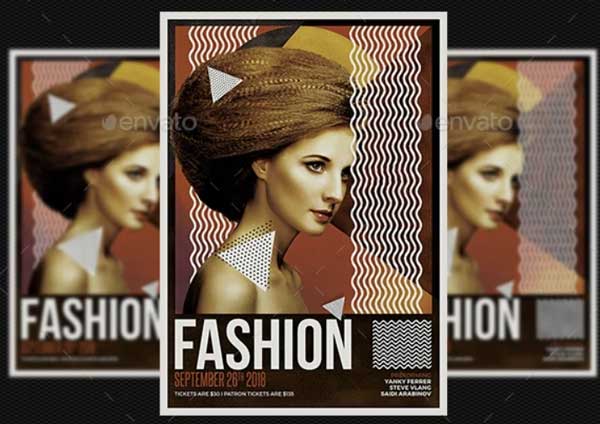 A3 Fashion Poster Template