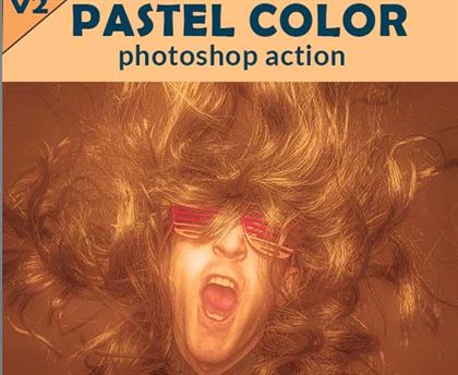 Abode Pastel Color Photoshop Actions Templates