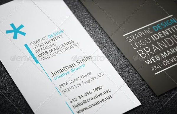 Agency Unique Business Card Template