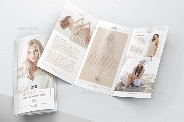 Awesome Tri-fold Flyer Mockup