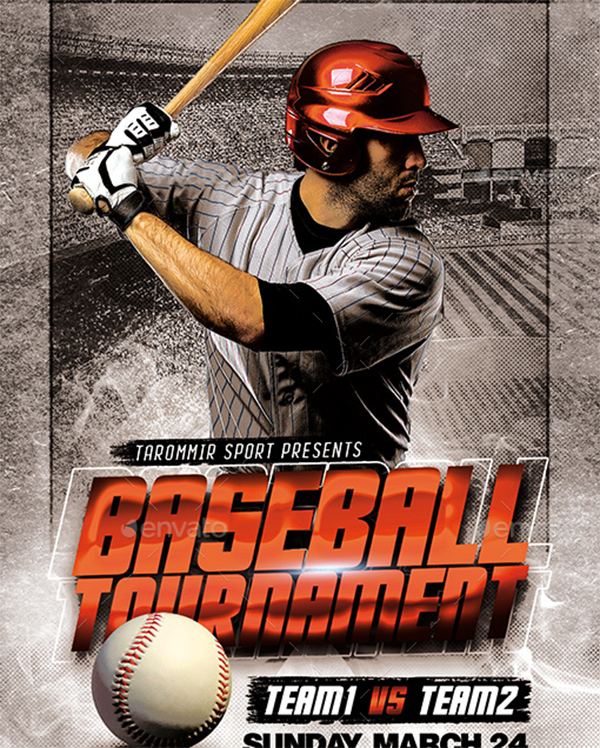 Baseball Tournament Flyer Design