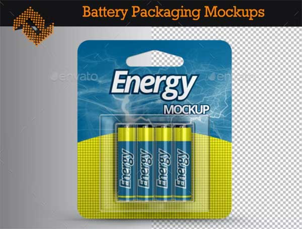 Battery Packaging Mockups