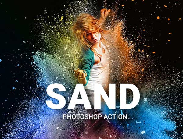 Beautiful Sand Photoshop Action