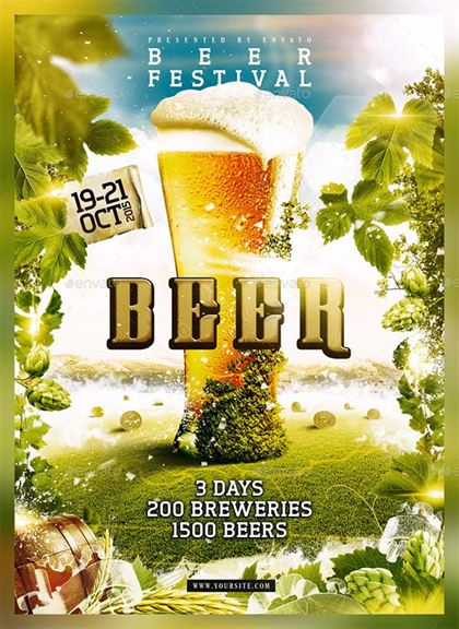Beer Festival Poster Template
