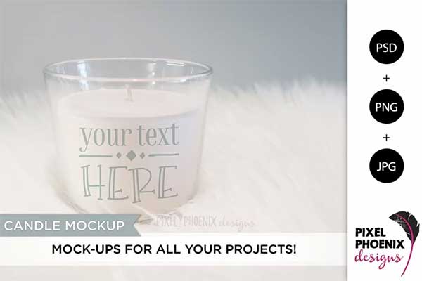 Best Candle Mockup