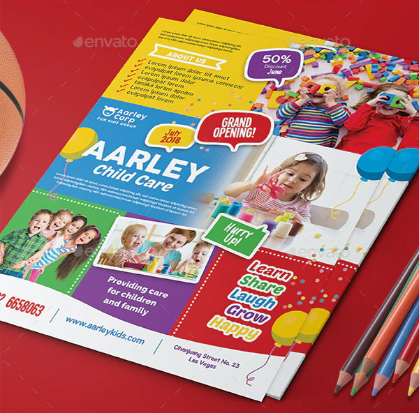 Best Daycare Flyer Template