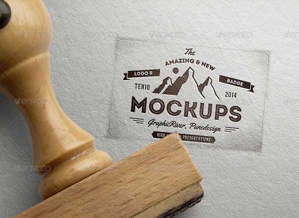 Best Paper Logo MockUp Template