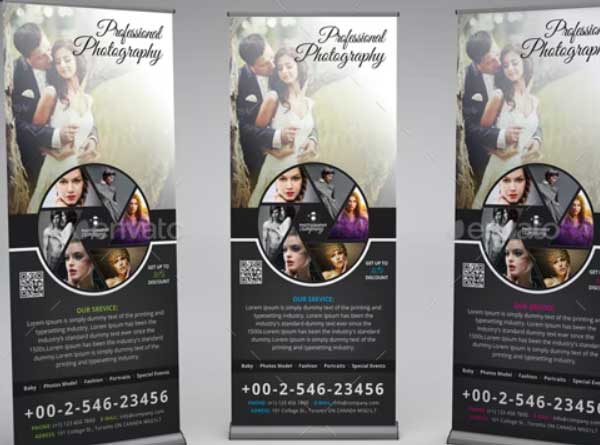 Best Professional Photography Roll-up Banner