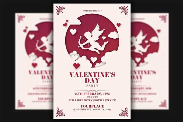 Best Valentines Day Flyer Invitation