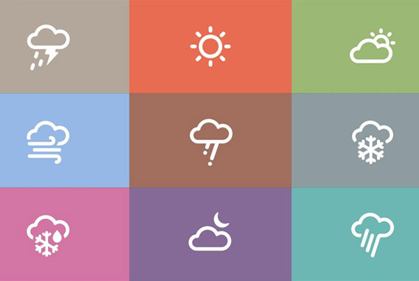 Best Weather Icons Set