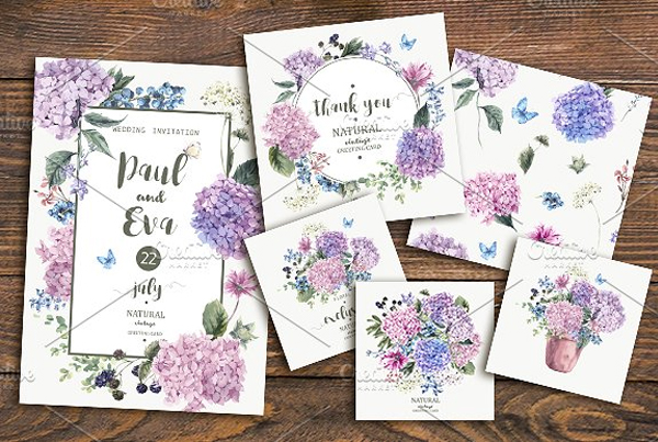 Blooming Watercolor Cards