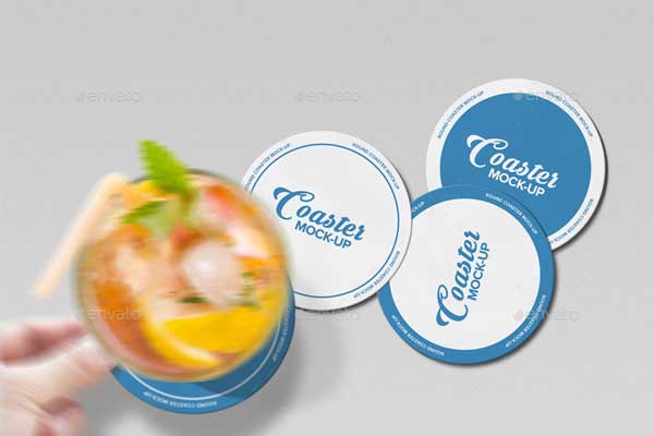 Blue Coaster Mock-Up