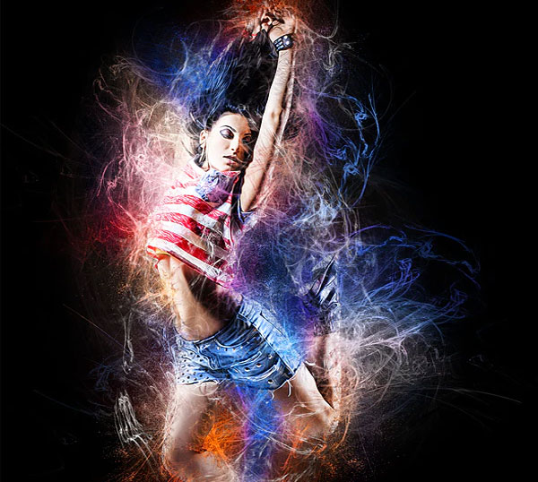 Body Paint Power Photoshop Action