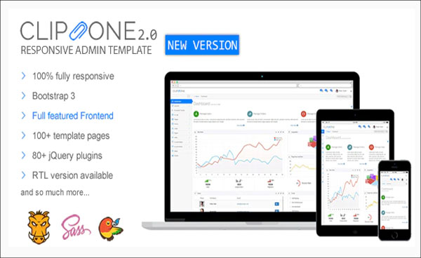 Bootstrap Responsive Admin Template