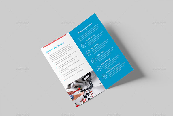 Brochure – Plumber Bi-Fold DL