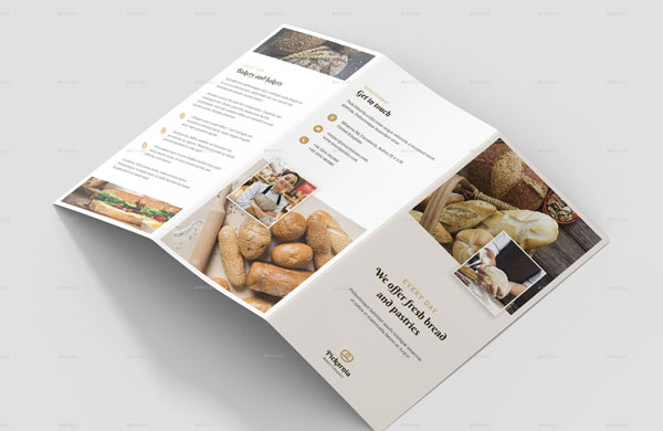 Brochure Template For Bakery