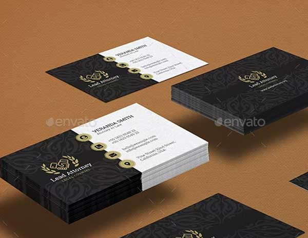 Business Card For Lawyers
