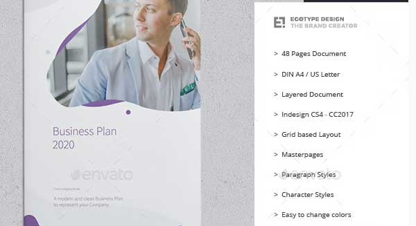 Business Marketing Plan Brochure Templates