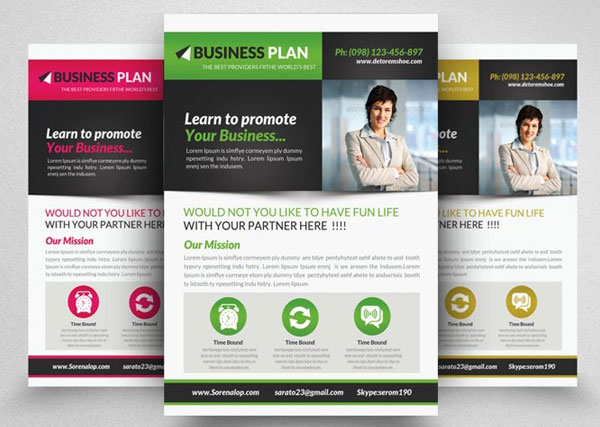 Business Solutions Consultant Flyer
