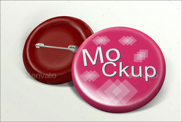 Button Pin Mock-up