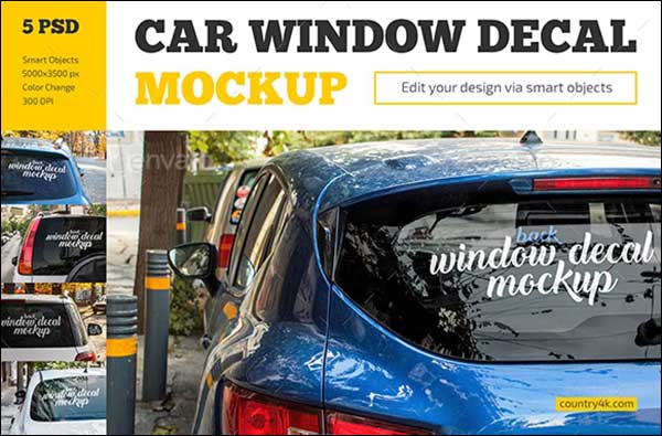 Download 32 Car Window Mockups Free Premium Psd Mockups Template Download