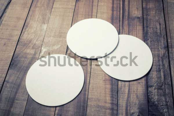 Ceramic Coaster Mockup